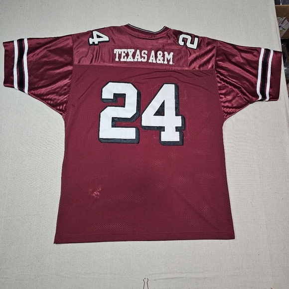 Texas A&M Football Jersey Stitched Letter Steve & Barrys University Sportswear - Picture 2 of 7